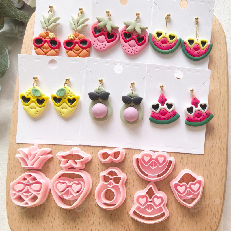 Fruit Series Polymer Clay Cutters