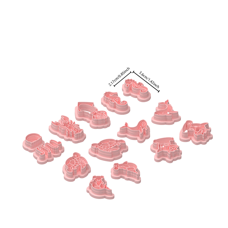 Ocean Series Clay Earring Cutters Hover