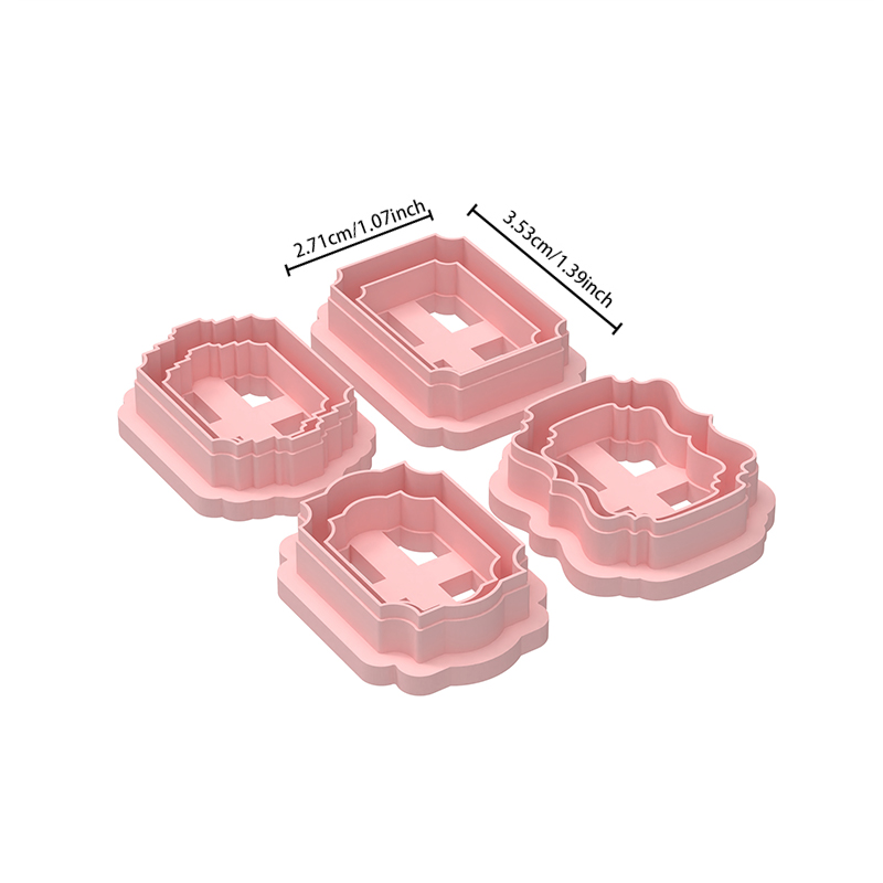 Vintage Geometric Polymer Clay Cutters Hover