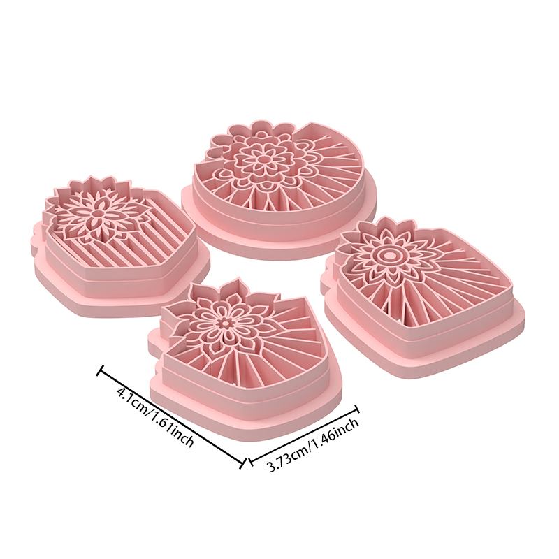 Flower Fan Series Polymer Clay Cutters Hover
