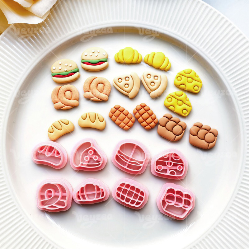 Mini Food Series Polymer Clay Cutters