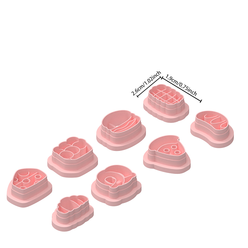 Mini Food Series Polymer Clay Cutters Hover