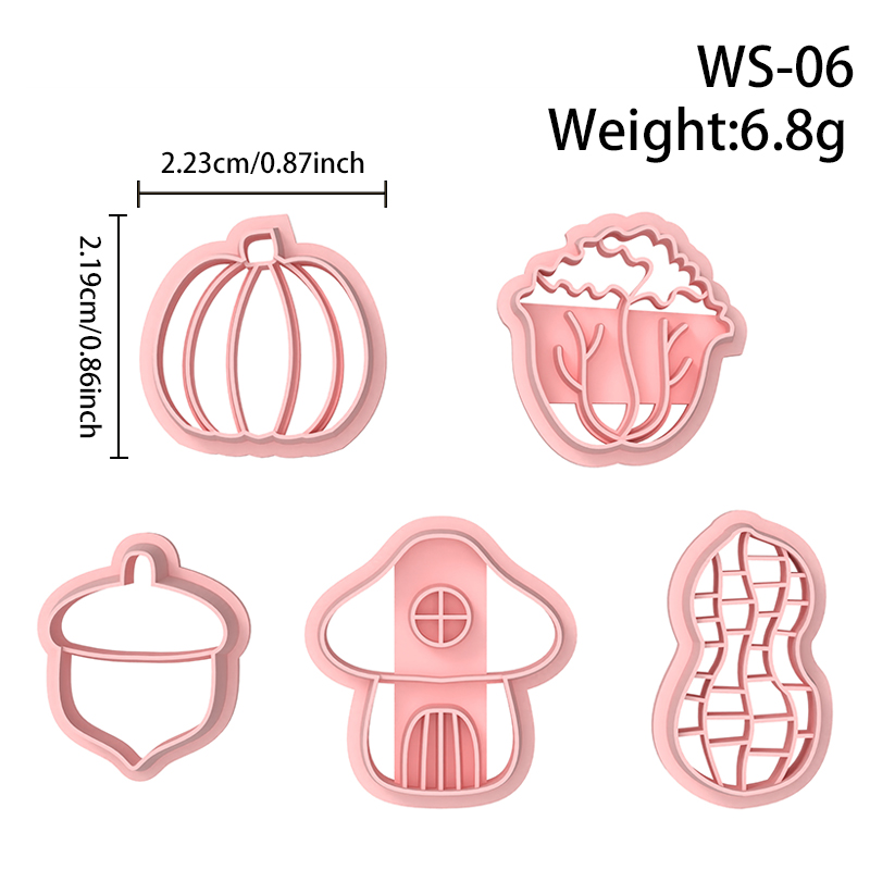 Garden Harvest Series Polymer Clay Cutters Hover