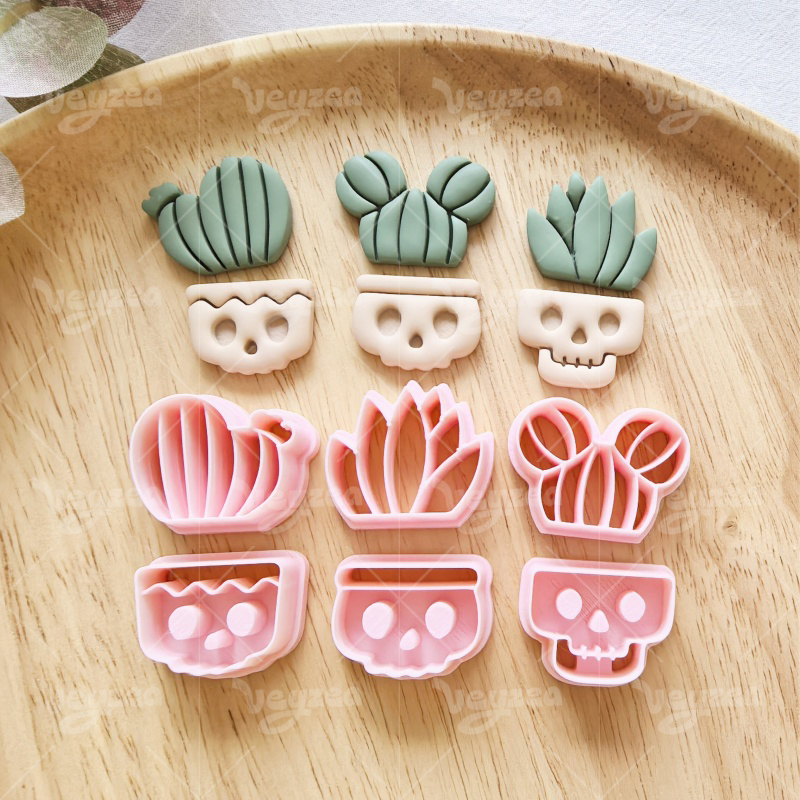 Cactus Series Polymer Clay Cutters
