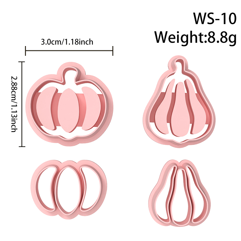 Pumpkin Series Polymer Clay Cutters Hover