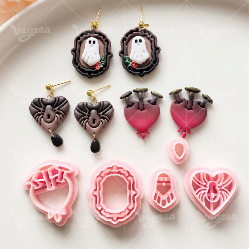 Halloween Themed Polymer Clay Cutters