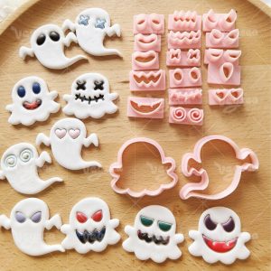 Ghost Series Polymer Clay Cutters