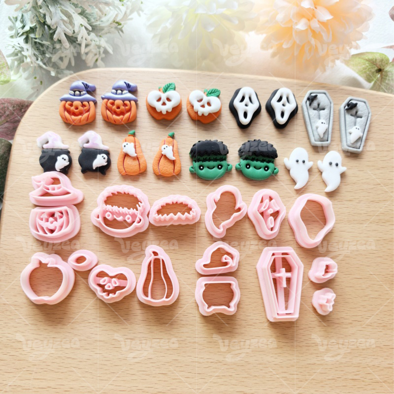 Halloween Series Polymer Clay Cutters