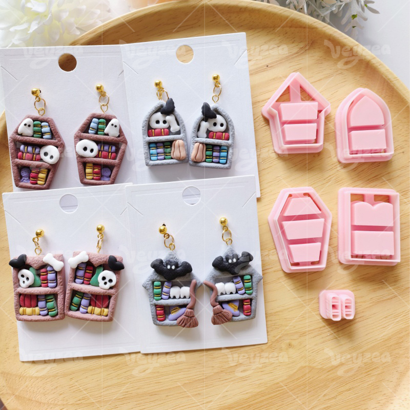 Bookshelf Series Polymer Clay Cutters