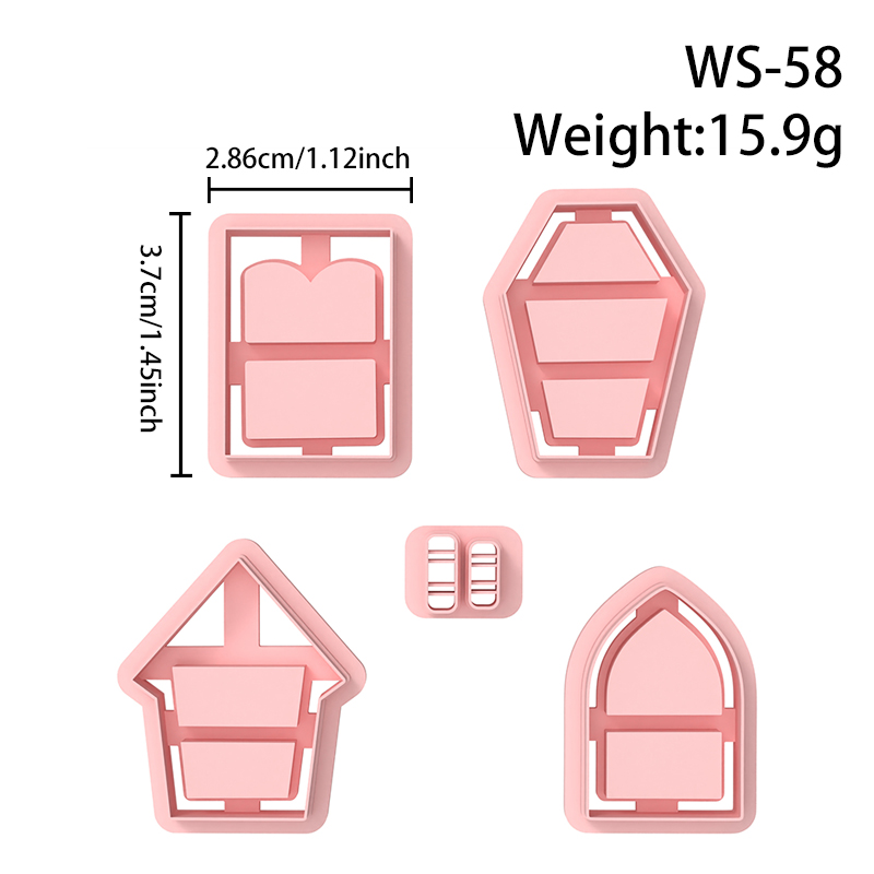 Bookshelf Series Polymer Clay Cutters Hover