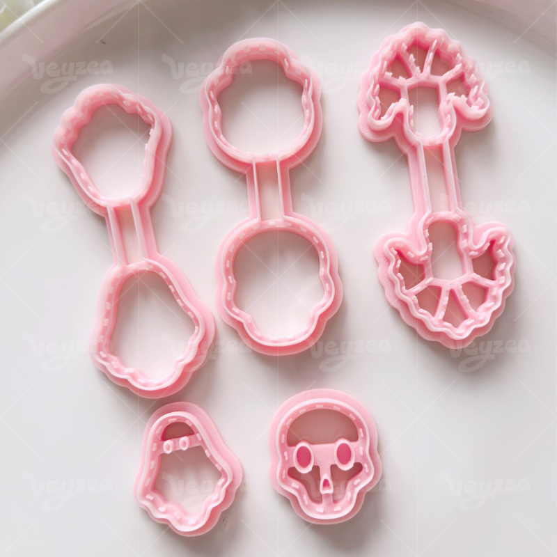 Halloween Keychain Series Polymer Clay Cutters