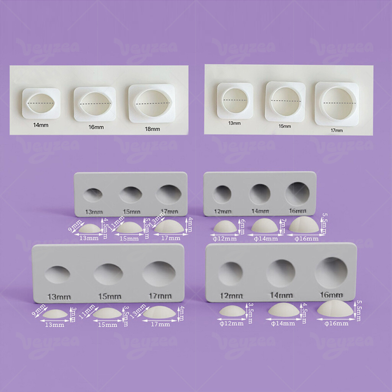 Round/Oval Base Polymer Clay Cutters Base Pad Hover