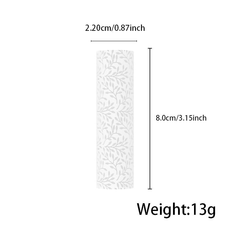 Flower Green Plant Polymer Clay Texture Roller Hover