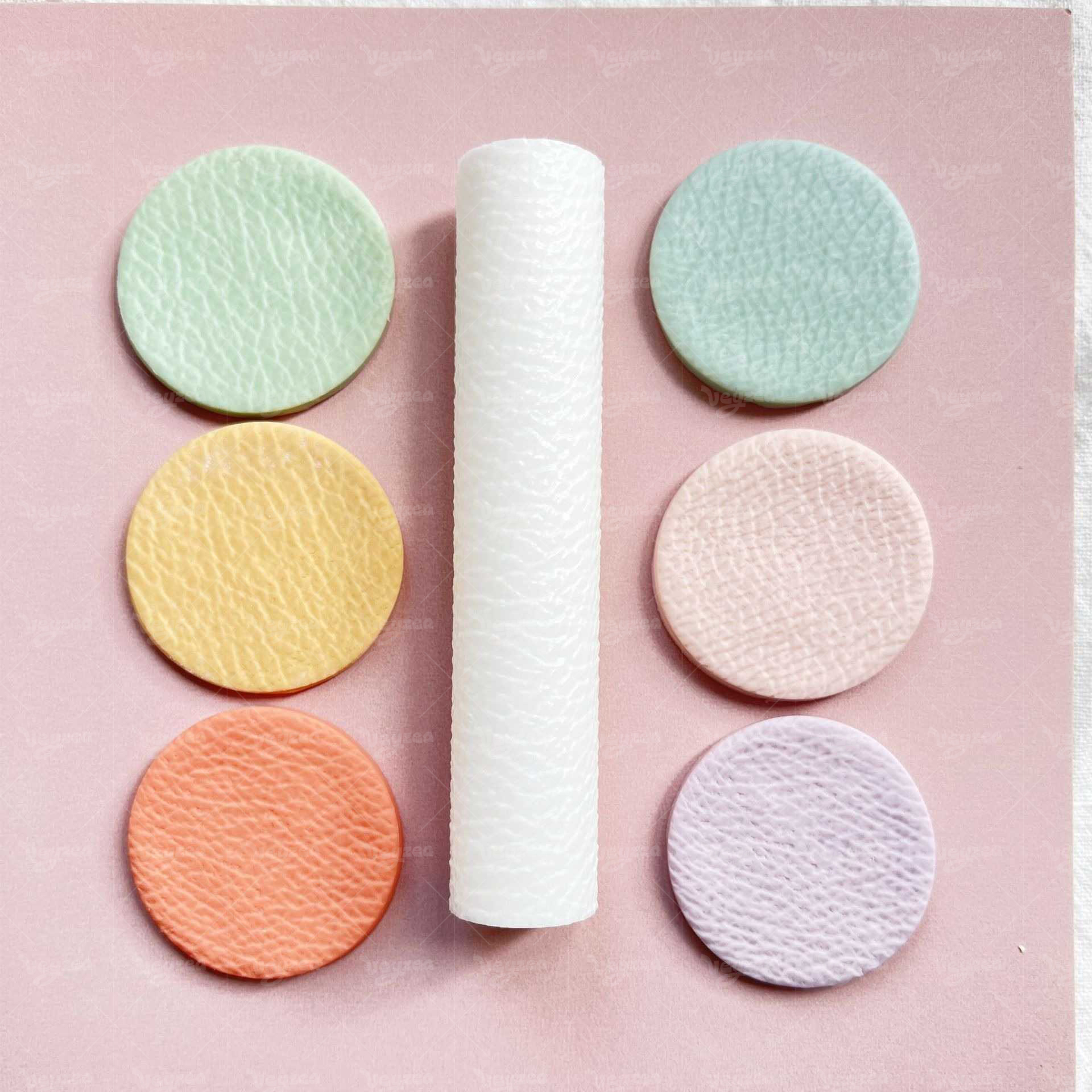 Leather Effect Polymer Clay Texture Roller - 图片 6