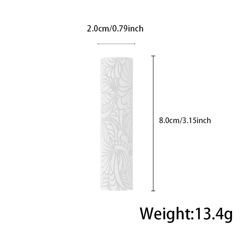 Plant Leaf Polymer Clay Texture Roller Hover