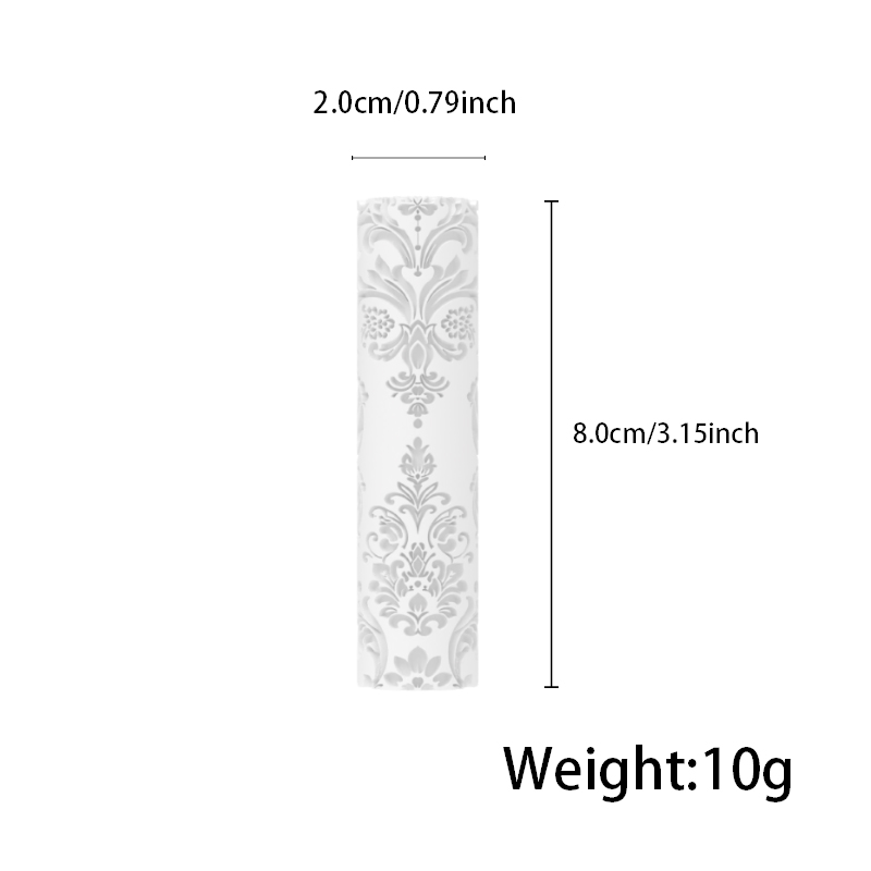 Baroque European Classical Pattern Polymer Clay Texture Roller Hover