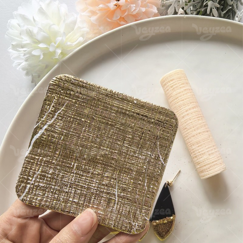 Linen Knit Polymer Clay Texture Roller - 图片 4
