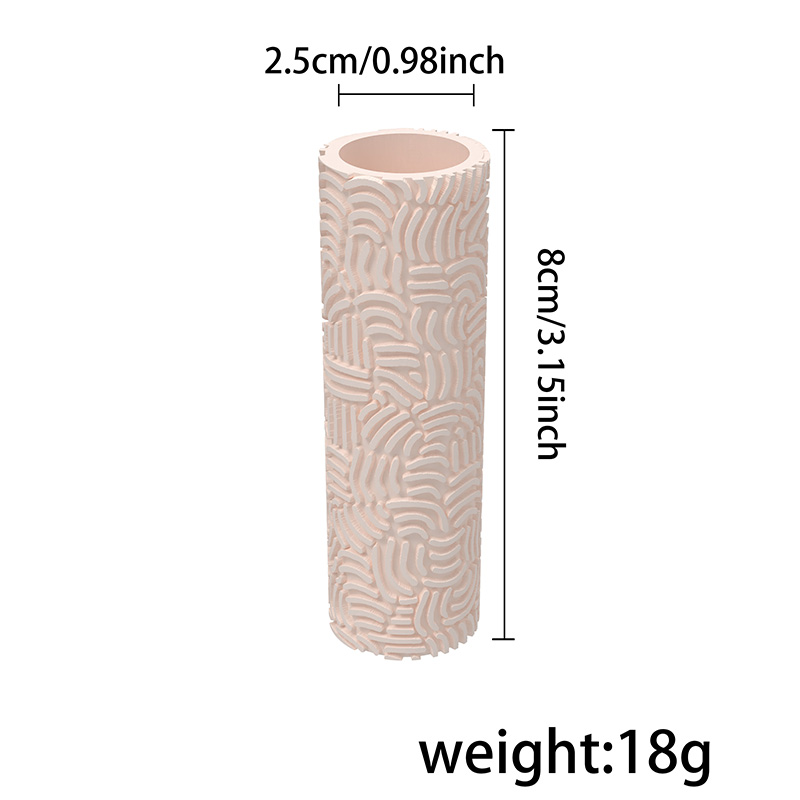 Curve Interweaving Polymer Clay Texture Roller Hover