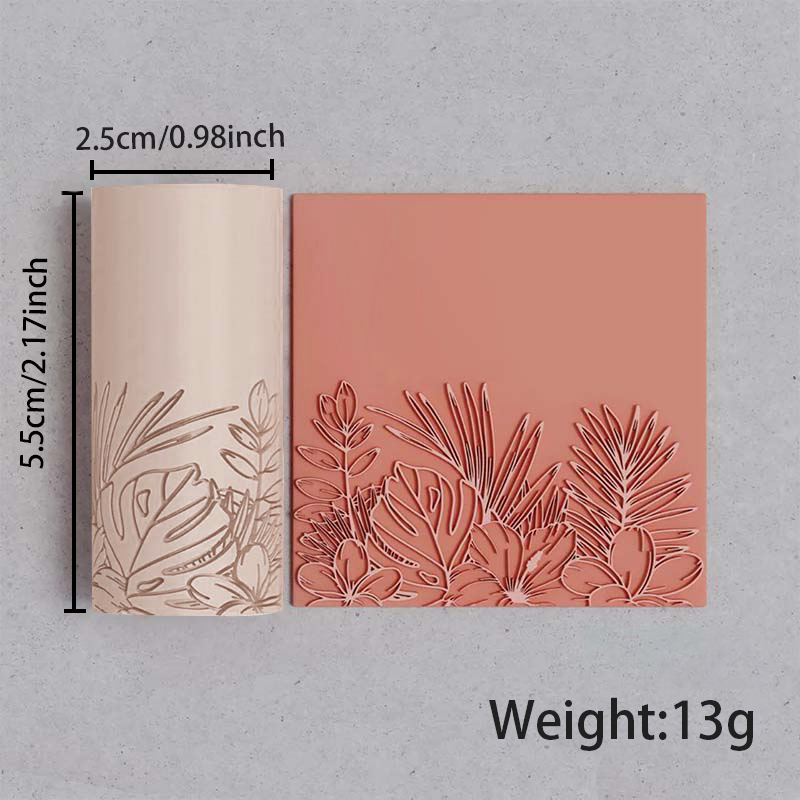 Wildflower Pattern Printed Rolling Pin - 图片 11