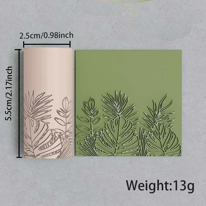 Wildflower Pattern Printed Rolling Pin - 图片 12