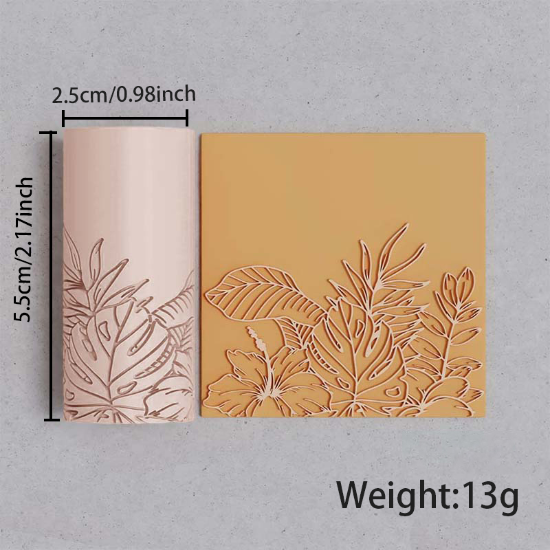 Wildflower Pattern Printed Rolling Pin - 图片 13