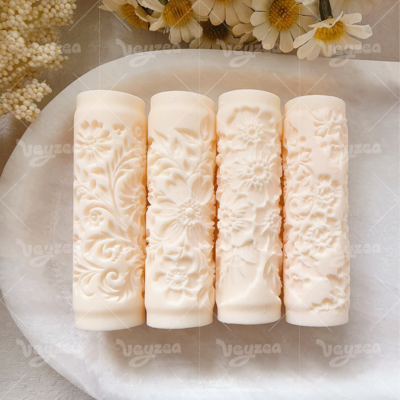 French Pattern Polymer Clay Texture Roller Hover