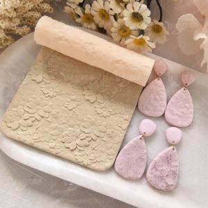 Lotus Polymer Clay Texture Roller