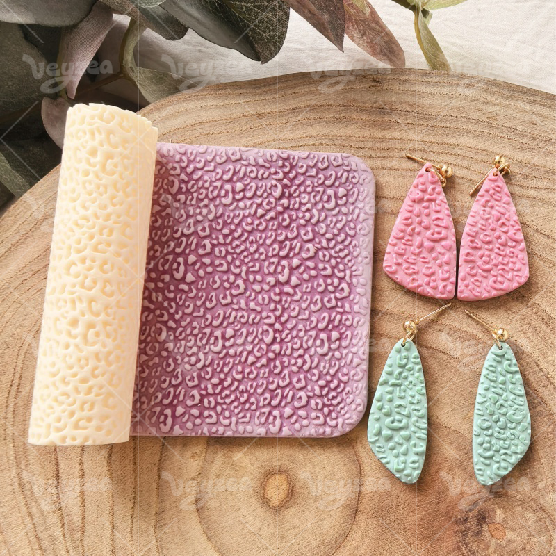 Irregular Geometric Polymer Clay Texture Roller