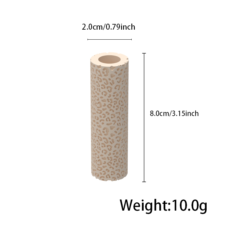 Irregular Geometric Polymer Clay Texture Roller Hover