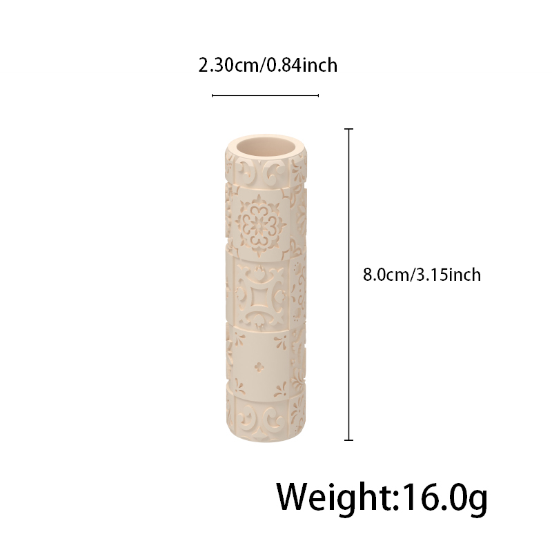 Multi-element Polymer Clay Texture Roller Hover