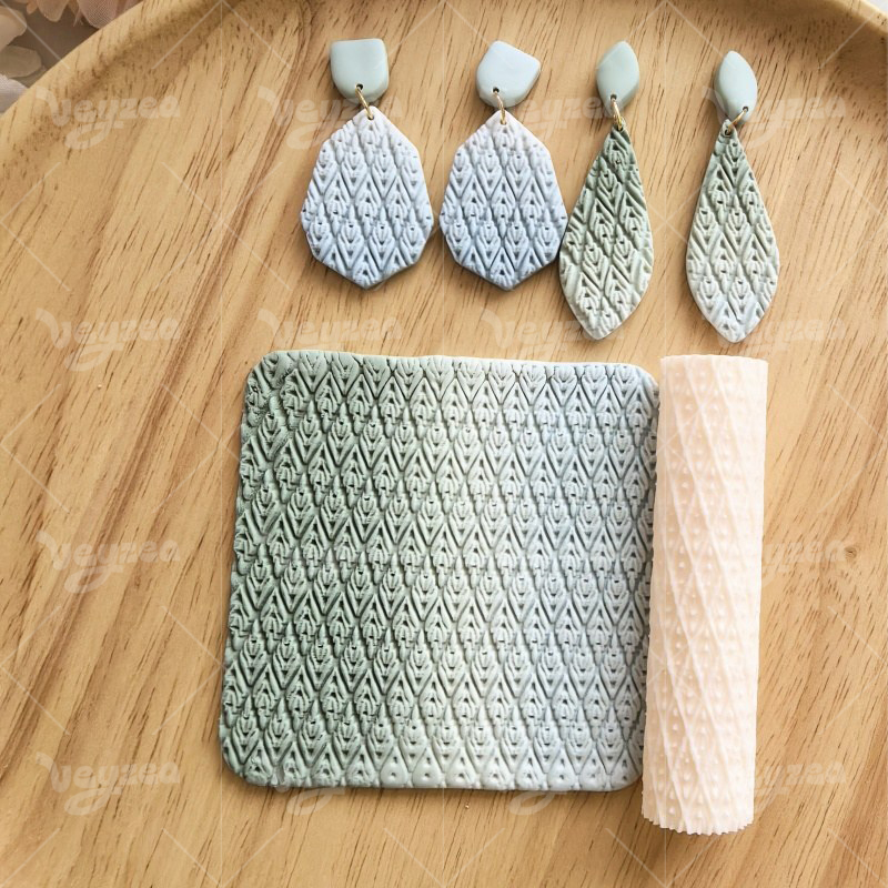 Knitted Polymer Clay Texture Roller
