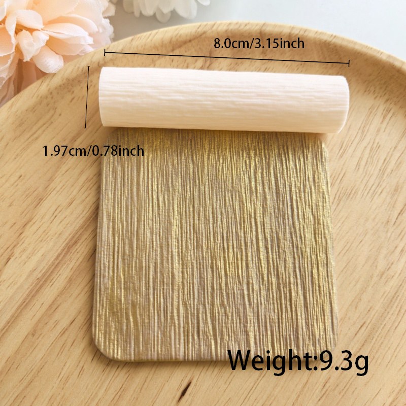 Metal Like Polymer Clay Texture Roller Hover