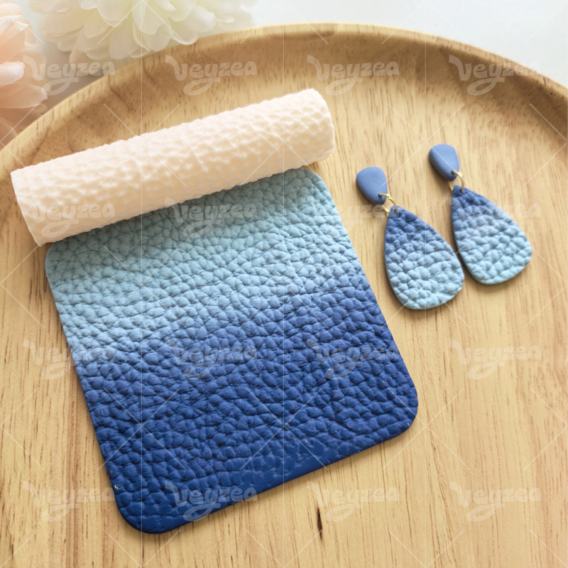 Litchi Grain Leather Polymer Clay Texture Roller