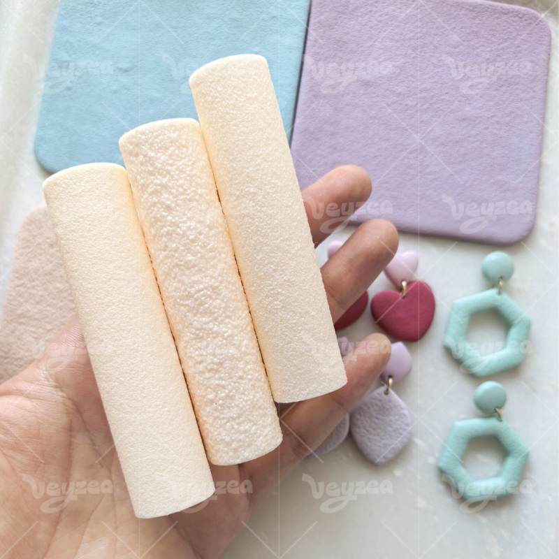 Soft Pottery Earring Polymer Clay Texture Roller - 图片 7