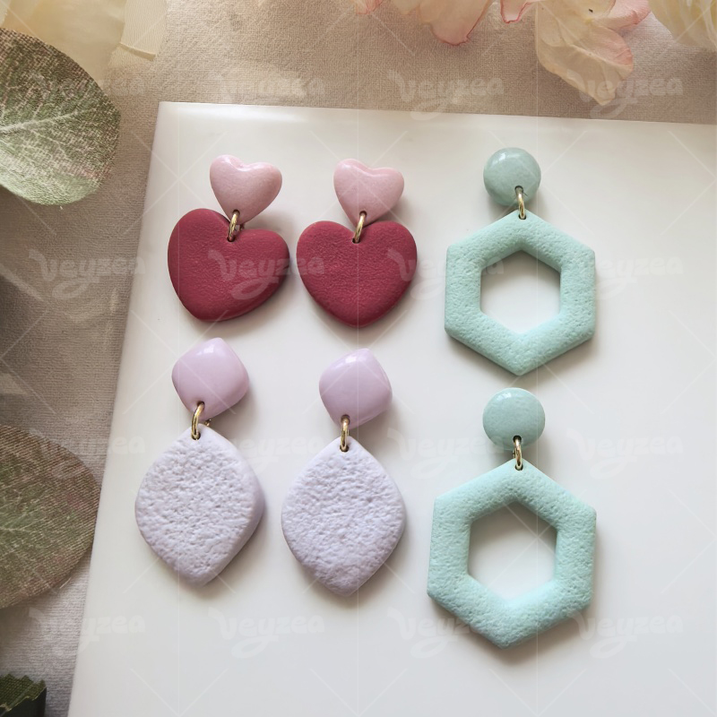 Soft Pottery Earring Polymer Clay Texture Roller - 图片 11