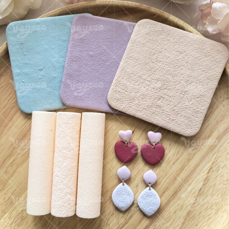 Soft Pottery Earring Polymer Clay Texture Roller