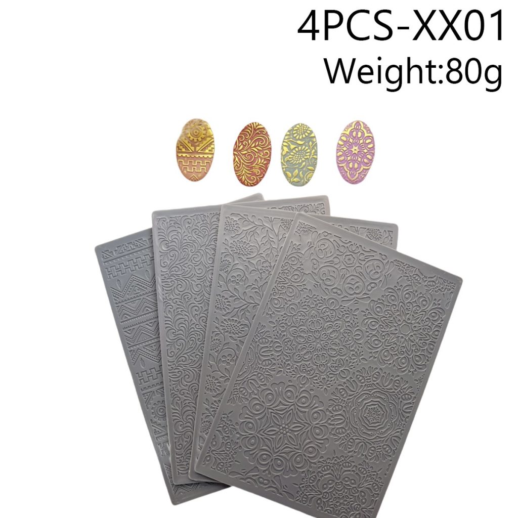 Lace Floral Polymer Clay Texture Sheets Hover