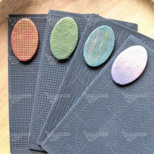Linear Texture Mat for Polymer Clay