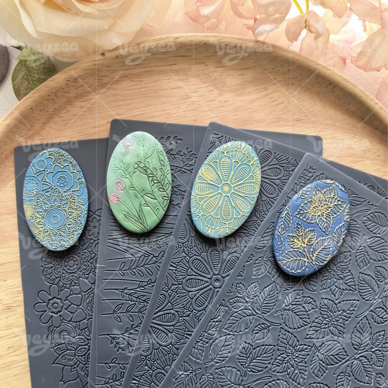 Boho Polymer Clay Texture Sheets