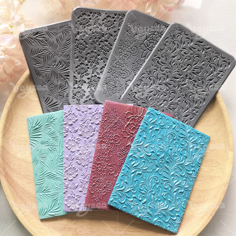 Spring Polymer Clay Texture Sheets